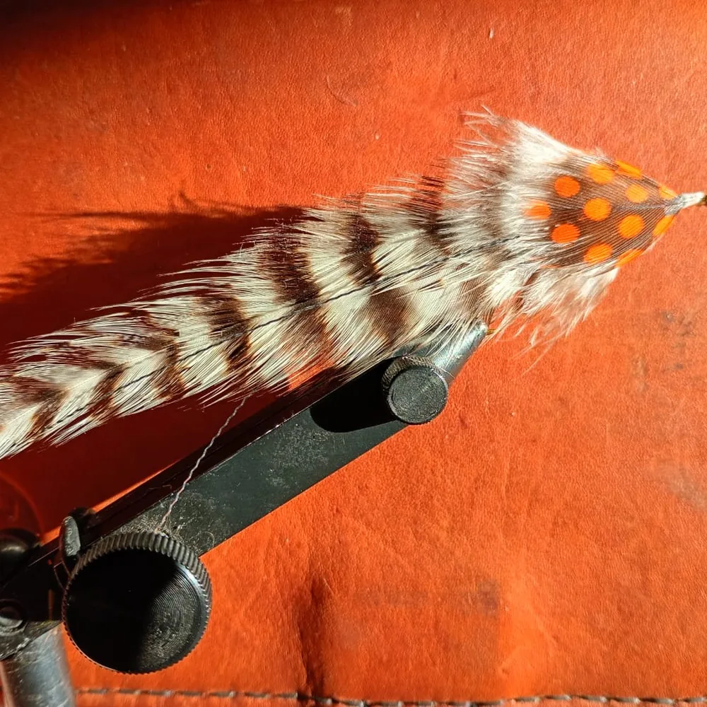 Streamer Grizzly Cabeza Naranja